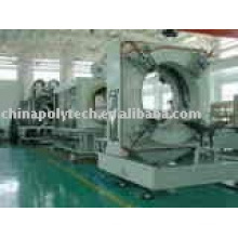 Plastic pvc corrugated water pipe extrusion line